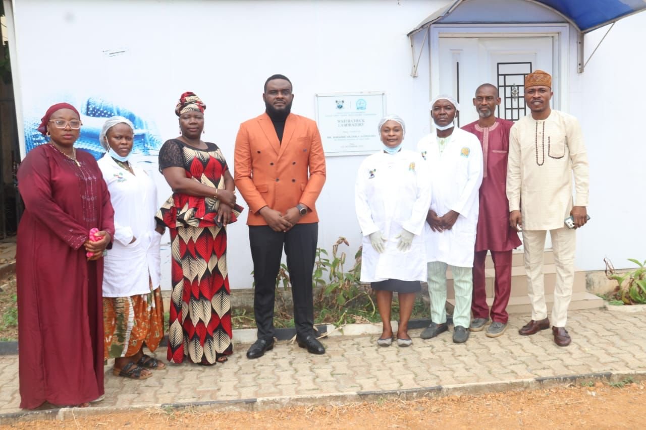 ISO 17025 laboratory accreditation audit at LASWARCO — Lagos State water laboratory